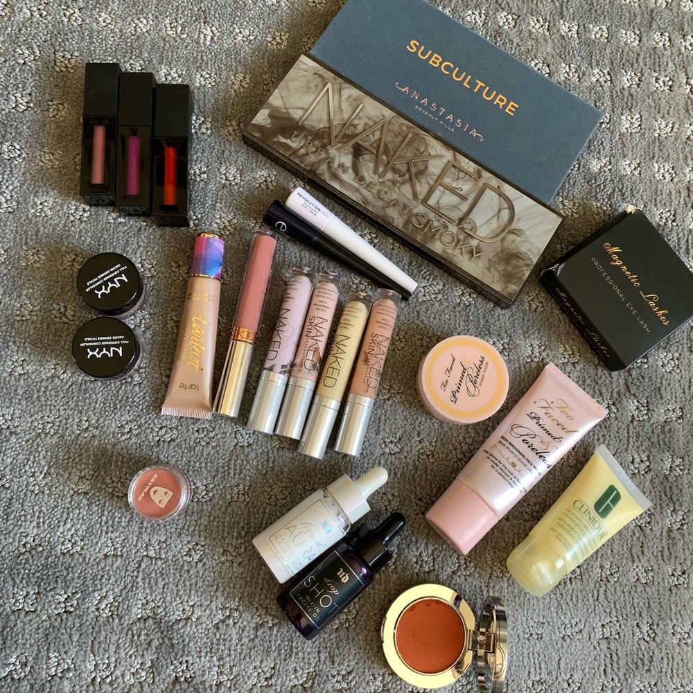 Mixed makeup